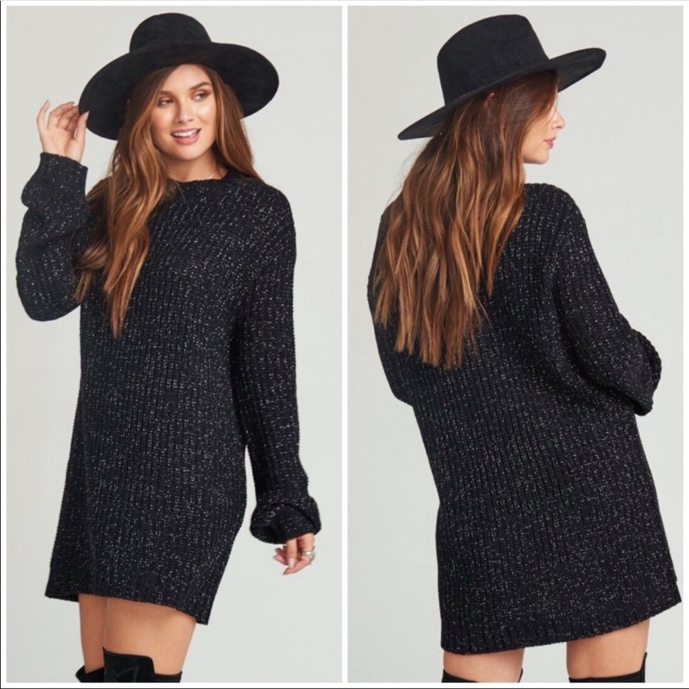 Show me your mumu oversized chunky sweater dress
